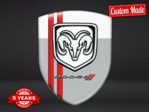 Dodge Vinilos Ventana Auto Alta Calidad Universal Resistente